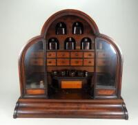 A good wooden model Shop room set, English early to mid-19th century,