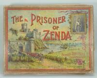 ‘The Prisoner of Zenda’ a Parker Brothers board game, copyright 1896,