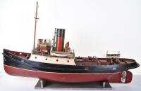 A Large Impressive Live Steam Vintage Model of the Screw Steamer ‘Ajax’