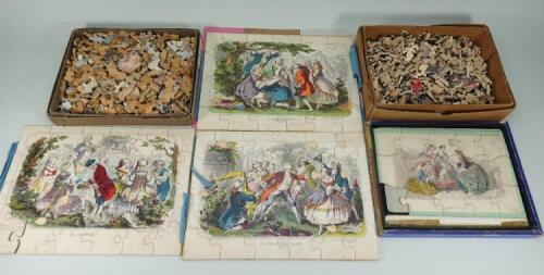 Three jigsaw puzzles,