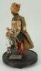 Interesting wax Turkish Peddler gentleman, mid- 19th century, - 2