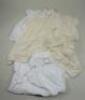 Thirteen long white cotton baby nightgowns, mostly 19th century, - 4