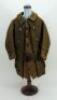 Boys brown flannel jacket, circa 1900,