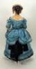 Extremely rare and important poured wax Lucy Peck all original portrait doll of a young Queen Victoria, English circa 1900, - 6