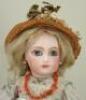 A good and early Almond eyed Portrait Jumeau bisque head Bebe doll, French circa 1880, - 2