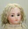 Beautiful Leon Casimir Bru Jne bisque head Bebe doll, size 9, French circa 1890, - 2