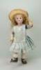 Extremely rare size 5 bisque head Jumeau character doll mould 203 from the &lsquo;Series Fantastique&rsquo;, French circa 1895,