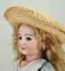 Extremely rare size 5 bisque head Jumeau character doll mould 203 from the &lsquo;Series Fantastique&rsquo;, French circa 1895, - 4