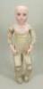Early Leon Casimir Bru Jne bisque head Bebe doll, size 8, French circa 1885, - 5