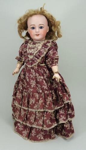 S.F.B.J 301 bisque head doll, French circa 1915,