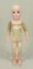 A good Leon Casimir Bru Jne bisque head Bebe doll, size 4, French circa 1884-89, - 4
