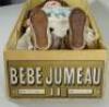 Tete Jumeau bisque head Bebe doll in original size 11 box, French 1880s, - 3