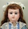 Tete Jumeau bisque head Bebe doll, size 12, French, circa 1890, - 2