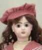 Tete Jumeau bisque head Bebe doll on &lsquo;walker&rsquo; body, French circa 1890, - 2