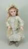 Beautiful Depose Jumeau bisque head Bebe doll, French circa 1880,