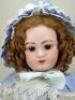 Large Simon & Halbig DEP bisque head Bebe doll, German for French market, circa 1905, - 2