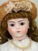 A good size 12 Bru Jne R bisque head bebe doll, French circa 1895, - 2