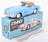 Corgi Toys 303 Mercedes Benz 300SL Open Roadster