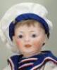 J.D Kestner 211 bisque head character doll, German circa 1905, - 2