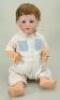 Hertel, Schwab & Co 157 bisque head character baby, German circa 1905,