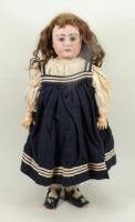 DEP 350 bisque head doll, possibly Bahr & Proschild, German circa 1895,