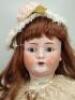 Beautiful large 478 bisque head girl doll, German circa 1910, - 2