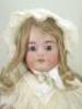 Simon & Halbig 1079 bisque head girl doll, German circa 1910, - 2