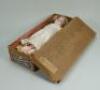 Kammer & Reinhardt/S&H bisque head doll in original box, German circa 1910, - 2