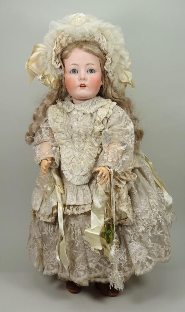 Cuno & Otto Dressel bisque head doll, German circa 1910,