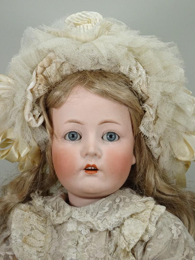 Cuno & Otto Dressel bisque head doll, German circa 1910,