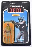 Kenner Star Wars Return Of The Jedi Boba Fett Vintage Original Carded Figure