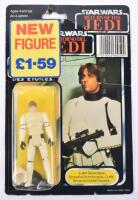 Palitoy General Mills Star Wars Tri Logo Return Of The Jedi Luke Skywalker (Imperial Stormtrooper Outfit)