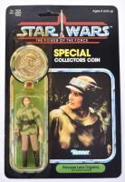 Kenner Star Wars The Power Of the Force Princess Leia Organa (In Combat Poncho) Vintage Original Carded Figure