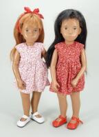 Two Sasha Trendon Ltd girl dolls, English 1980s,