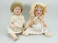 C.E Turnbull bisque baby doll, 1915-20,