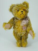 Rare Schuco yes/no Teddy bear with original tag, German 1920s,