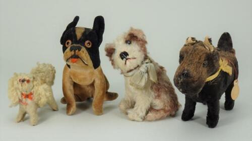 ‘Bully’ Bull dog soft toy, 1920s,