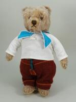 A light brown mohair Steiff Original Teddy bear, 1950s,