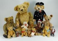 Collection of modern Teddy bears,