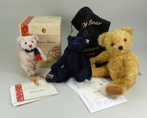 Two Steiff Limited Editions Teddy Bears,