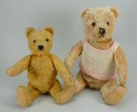 Two Steiff mohair Original Teddy Bears, 1950s,