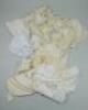 Large collection of dolls clothes and baby gowns, - 3