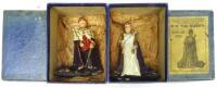 Johillco RARE souvenir figures of King George VI and Queen Elizabeth