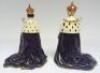 Johillco RARE souvenir figures of King George VI and Queen Elizabeth - 5