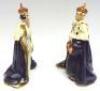 Johillco RARE souvenir figures of King George VI and Queen Elizabeth - 6