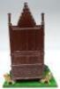 Johillco RARE souvenir figure of King George VI on Coronation Chair - 6