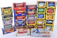 Twenty Eight Boxed Corgi Bus Models