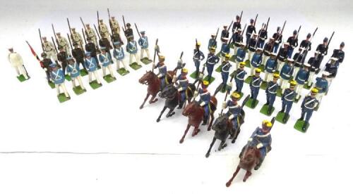 Britains South American troops