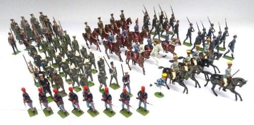 Britains Foreign troops, repainted, Cavalry, Japanese
