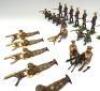 Britains World War I, mostly repainted Artillerymen - 7